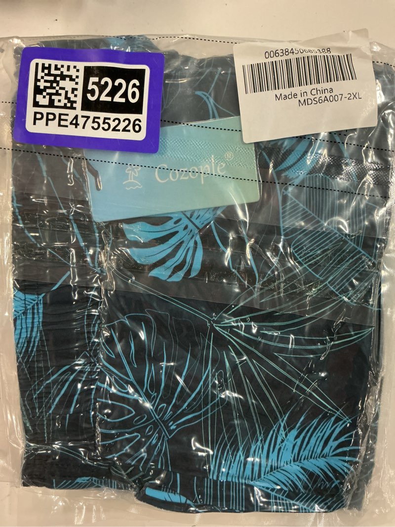 Condition photo showing New/Like New for 2xl lollipie mens swim trunks with compression liner 5.5  inseam quick dry bathing suit lightweight swimming shorts