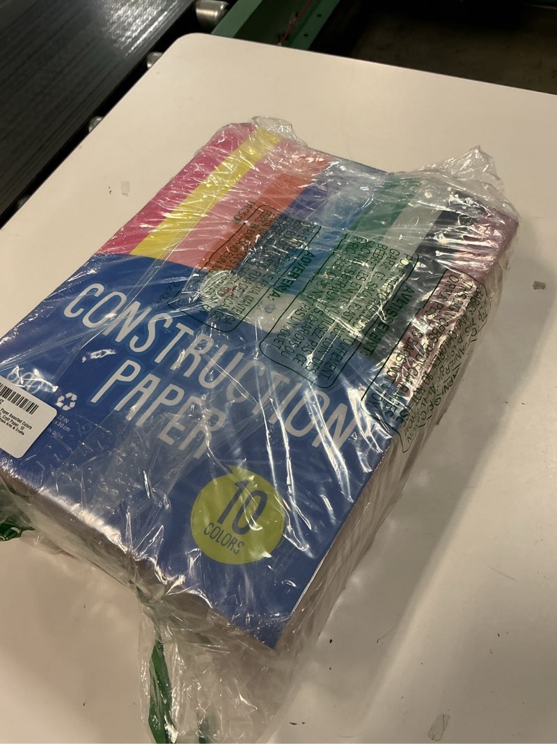 Condition photo showing Good Condition for alitte construction paper assorted colors - (600 sheets, 9x12), craft paper, 10 bright colors - bulk pack arts & crafts projects - colored paper for preschool, home, and classroom supplies