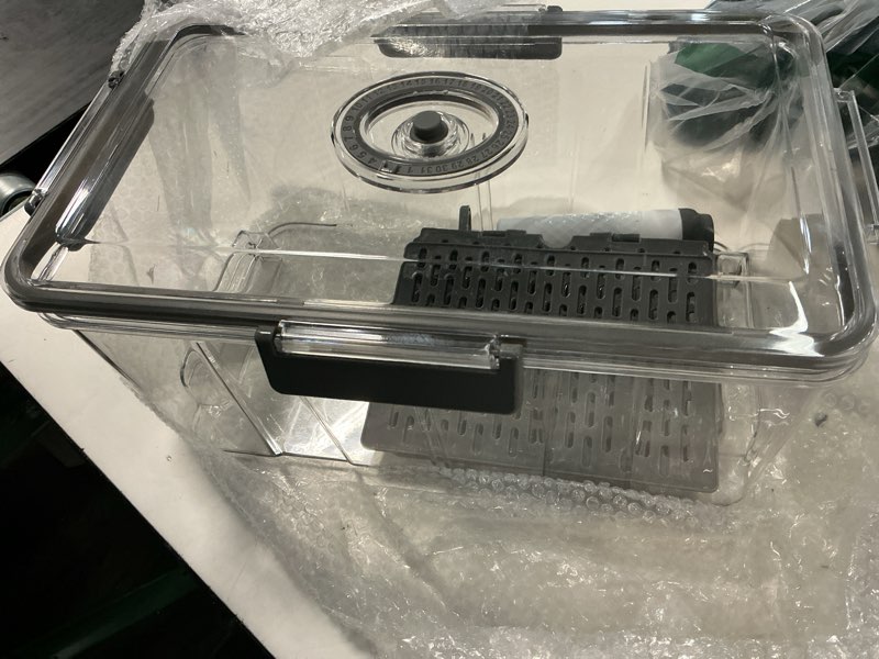 Condition photo showing Good Condition for bread box for kitchen countertop,kitchen airtight food storage containers,large bread container boxes with vacuum pump,breades basket storage keeper with time recording & draining basket
