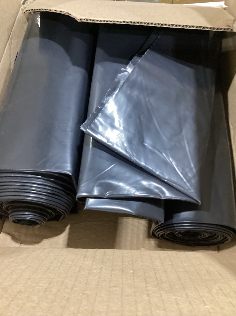 Condition photo showing Good Condition for Ultrasac 55-60 Gallon 6.0 MIL Black Heavy Duty Trash Bags - 39" x 58" - Pack of 15 - For Contractor, Construction, & Industrial,UL-39586BK