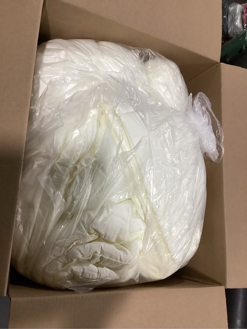 Condition photo showing Good Condition for jollyvogue california king comforter set, ultra-soft bed in a bag cal king, 7-piece bedding sets, goose down alternative, oeko-tex certified, sheets & pillowcases, beige