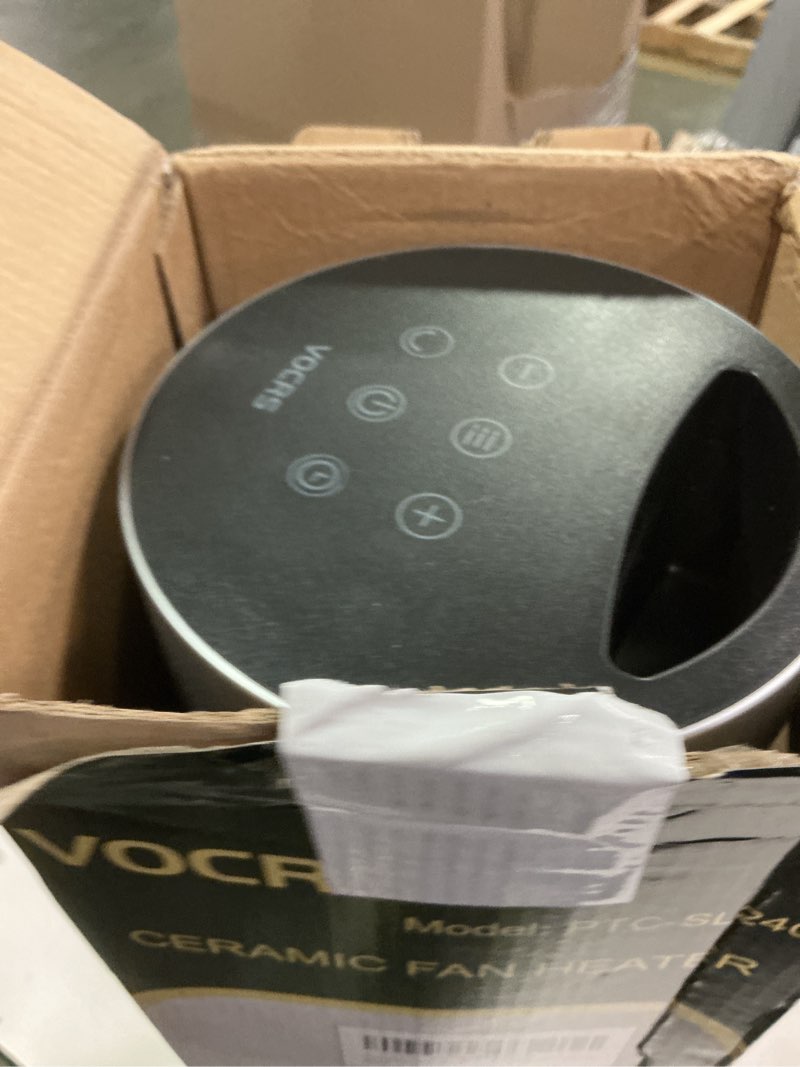 Condition photo showing Good Condition for Space Heater for Indoor Use with Remote - 70° Oscillating Tower Electric Heater, 24 Inchs, 12H Timer, 1500W Quiet PTC Ceramic Heating with Thermostat, Fast Safety Heat for Office, Home, Bedroom