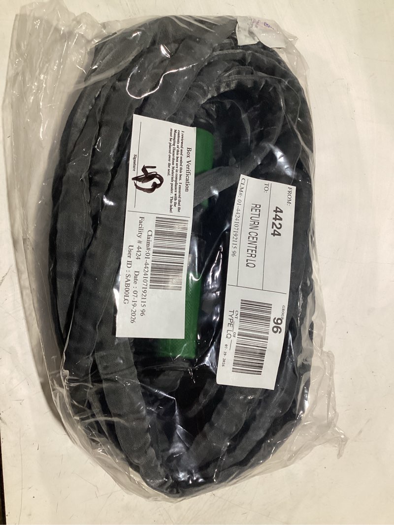 Condition photo showing As Is for expert gardener lightweight performance 50 ft garden hose