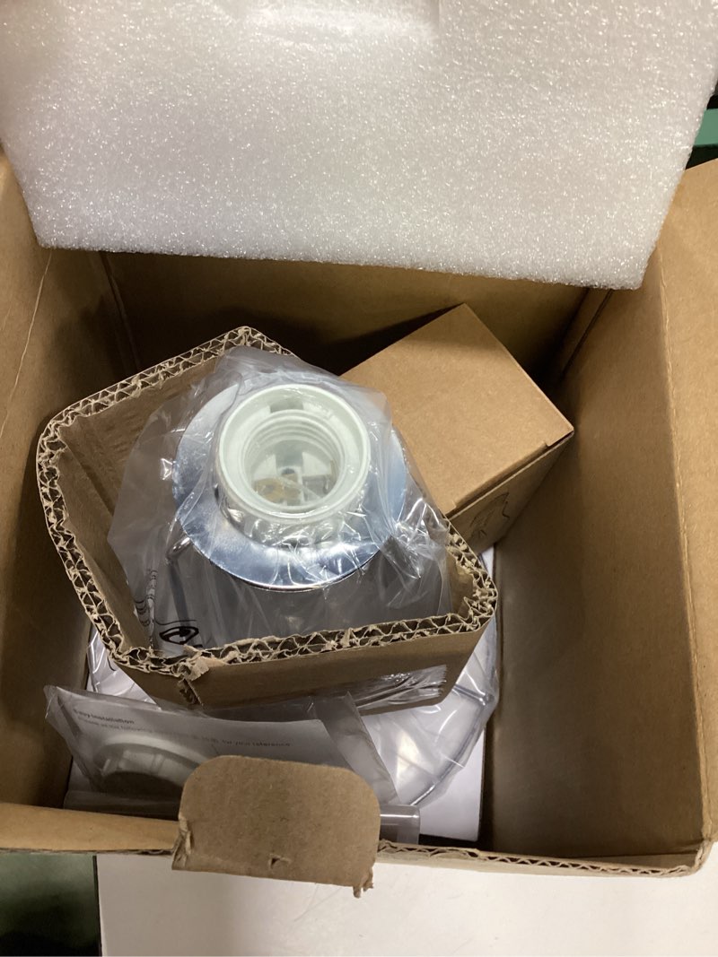 Condition photo showing New/Like New for acaxin crystal table lamps for bedroom nightstand - touch bedside lamps with two usb charging ports silver, 3 way dimmable small glam lamp for girls, night stand lamp for living room a:silver