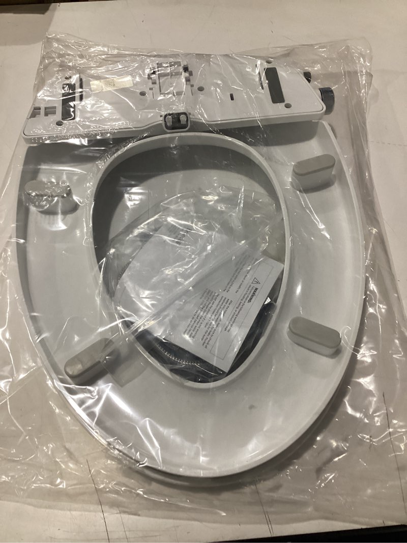 Condition photo showing Good Condition for brondell bidet toilet seat non-electric swash ecoseat, fits elongated toilets, white - dual nozzle system, ambient water temperature - bidet with easy installation s101 elongated
