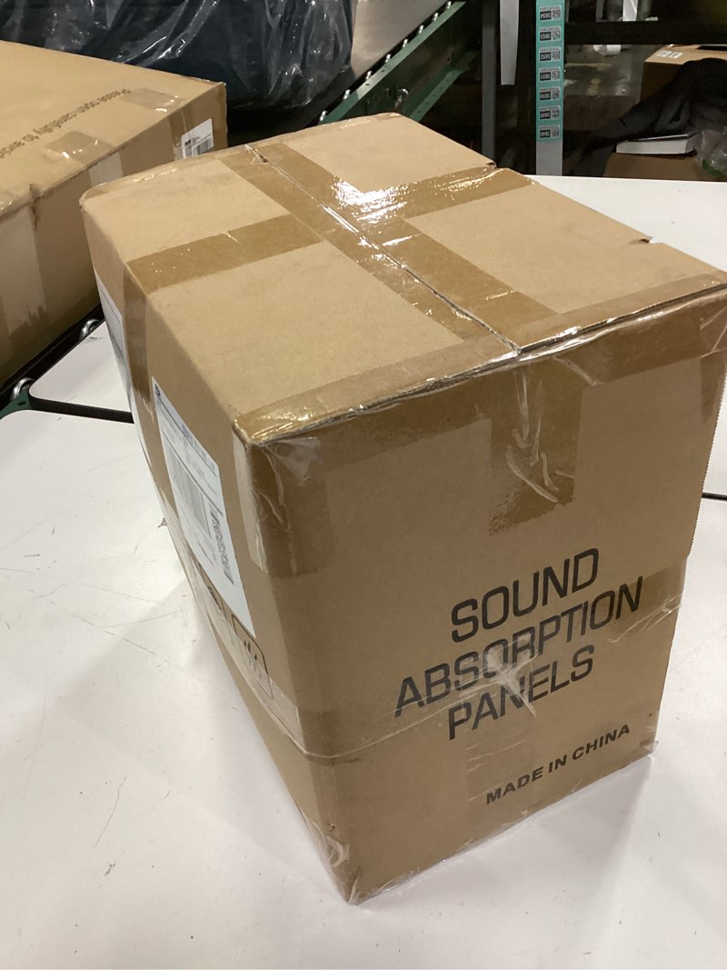 Condition photo showing Good Condition for 12x12x2 in 24 pack Acoustic Foam Panels, Sound Proof Foam Panels for Walls, Soundproofing Absorbing Panels Studio Noise, blue 