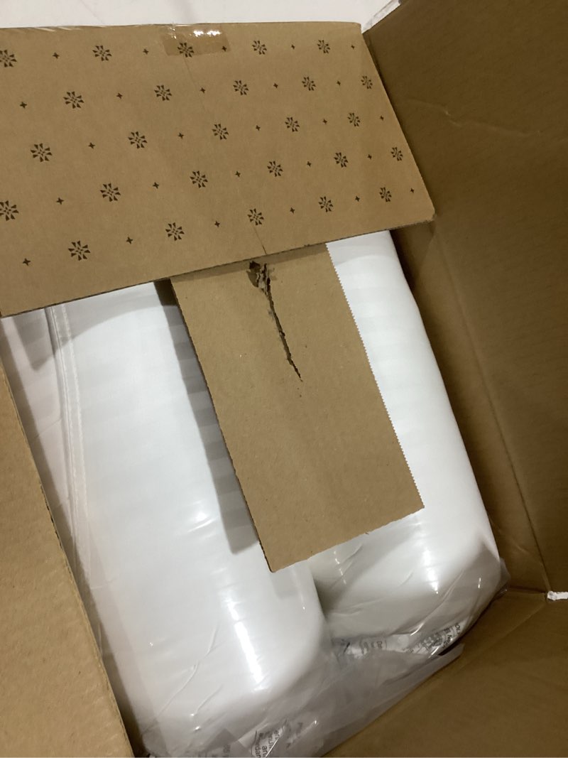 Condition photo showing New/Like New for Beckham Hotel Collection Bed Pillows Standard/Queen Size Set of 2 - Original Soft Down Alternative Pillow for Sleeping - Soft Support for Back, Stomach or Side Sleepers Queen / Standard White