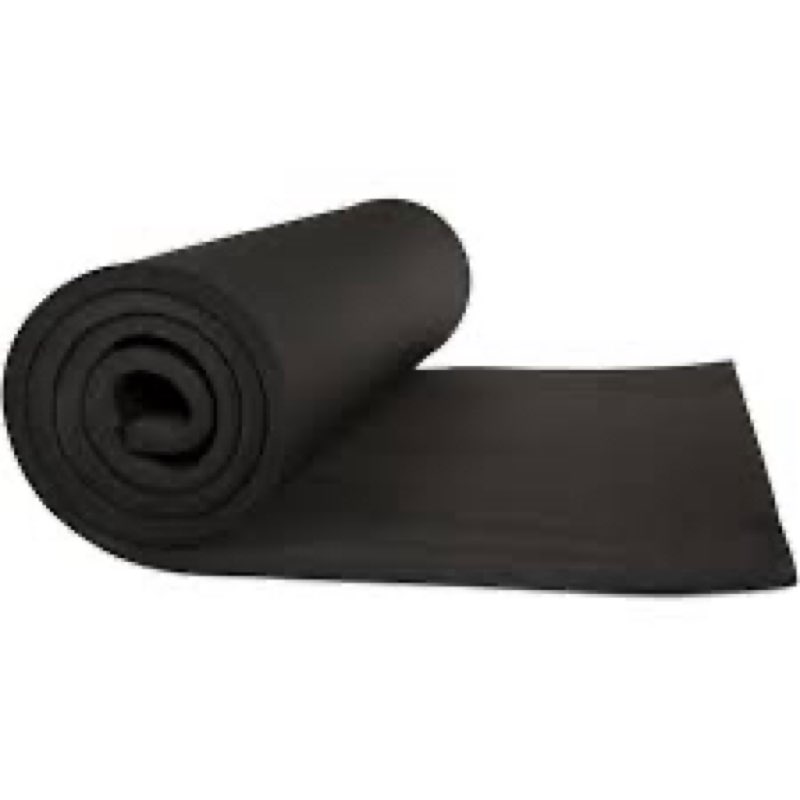 1/2-Inch (1.2 cm) Extra Thick Yoga and Exercise Mat with Carrying Strap