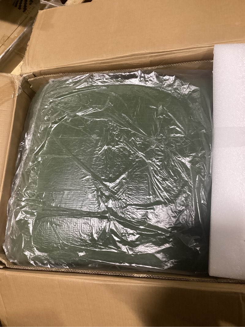 Condition photo showing Good Condition for Recliner Chair, 360° Swivel Rocking Glider Chair for Adults with Adjustable Backrest & Footrest, Cozy Linen Upholstered Armchair for Living Rooms, Bedrooms, Apartments, Beige Beige-linen