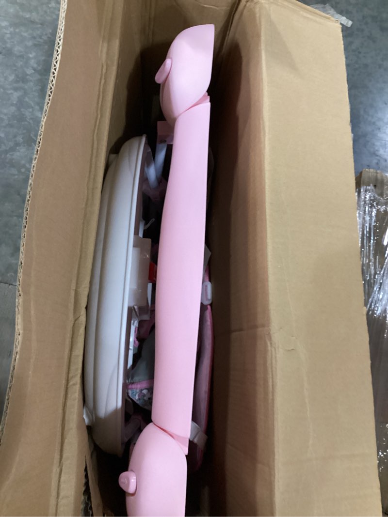 Condition photo showing Good Condition for foldable baby 5-in-1 activity walker - rocker, activity center, bouncer, seat walker, push walker - adjustable speed rear wheels and height toys ages 6-18 months(pink)