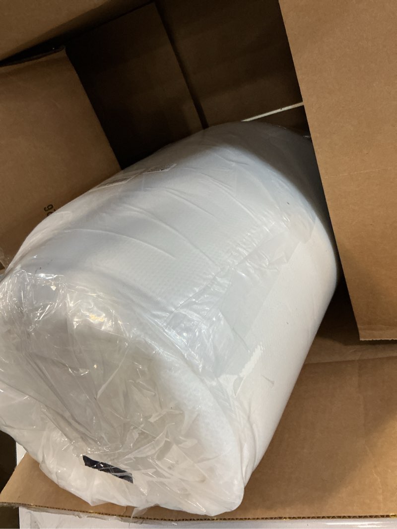 Condition photo showing Good Condition for 5x52x27.5 mattress, medium firm with high density foam, edge reinforced, odorless and steady, certipur-us, fits standard size, pure white 01-pure white