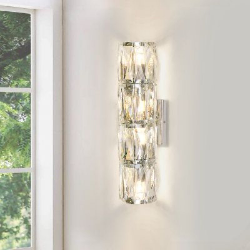 Thaleia Stainless Steel Flush Mounted Sconce