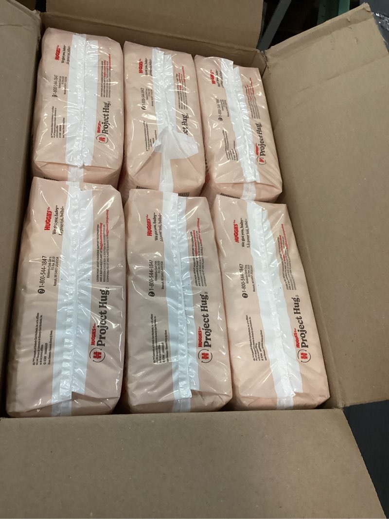 Condition photo showing New/Like New for Huggies Size 4 Diapers, Skin Essentials Baby Diapers, Size 4 (22-37 lbs), 150 Count (6 Packs of 25), Packaging May Vary Size 4 150