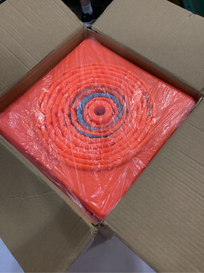 Condition photo showing New/Like New for RoadHero 28 Inch 6 Pack Collapsible Traffic Safety Cones, Multi Purpose Pop-up Cones with Reflective Collar for Road Safety, Orange Cones for Driving Training, Parking Lots