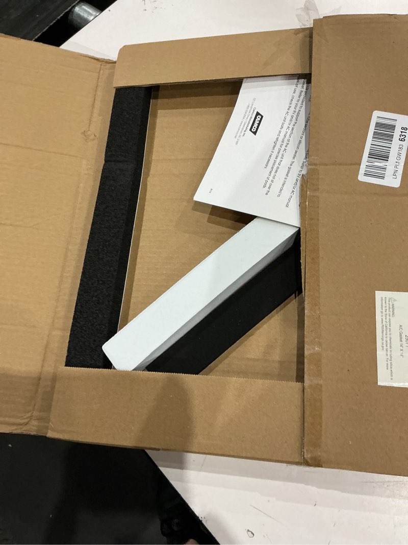 Condition photo showing Good Condition for camco 14-inch x 14-inch camper roof a/c gasket kit - features a waterproof compression seal, self-adhesive picture frame gasket, and self-adhesive leveling pads (25071) pack of 1