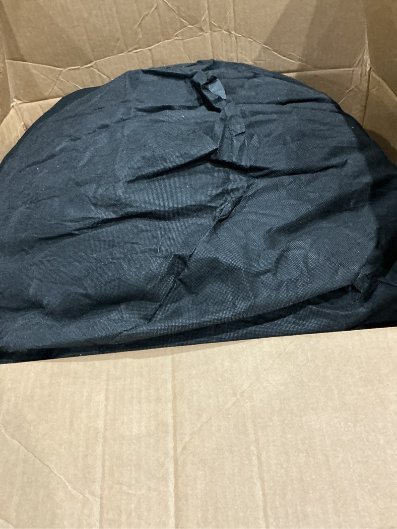 Condition photo showing As Is for homguava 2ft bean bag chair: bean bags with memory foam filled,comfy beanbag chairs round bean bag sofa with dutch velvet cover
