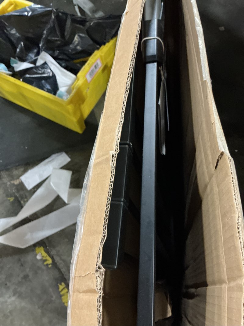 Condition photo showing Good Condition for Babelio Upgraded Baby Gate with Cat Door, 29-43" Auto Close Durable Dog Gate for Stairs, Doorways and House, Easy Walk Thru Safety Gate with Pet Door Includes 4 Wall Cups, Black Black 29-43" Wide, 30" Tall