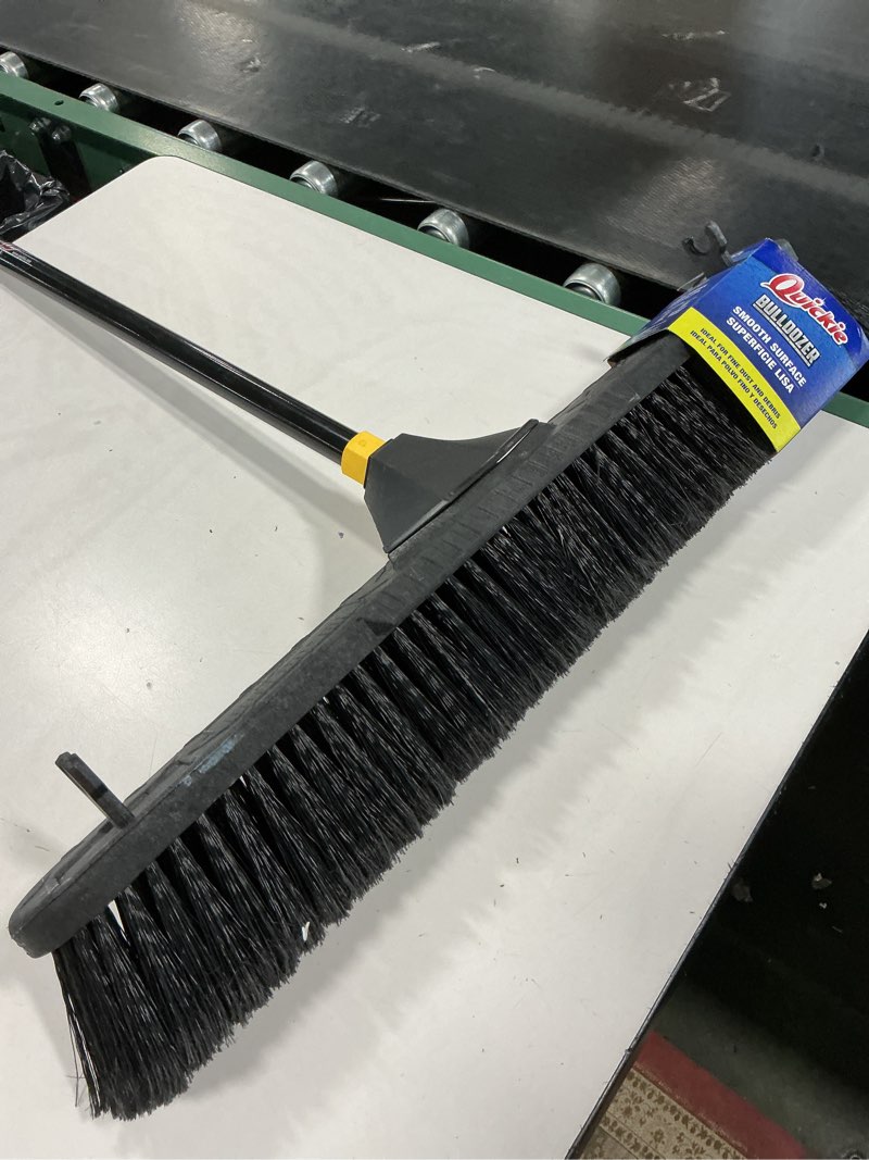 Condition photo showing Good Condition for Quickie Mfg 00633 Super Soft Push broom - 24 in.