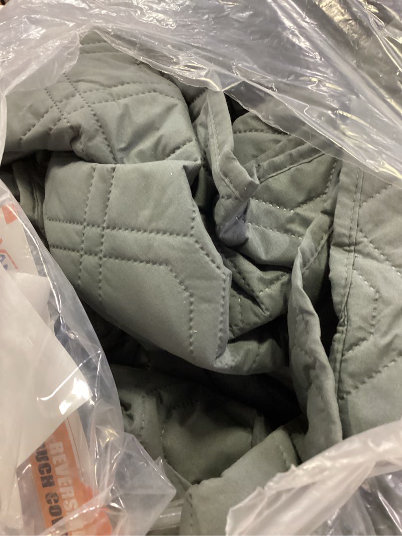 Condition photo showing Good Condition for VANSOFY Upgraded Sectional Couch Covers 100% Waterproof L Shaped Sofa Slipcover Reversible Chaise Lounge Cover for Sectional Sofa Cover for Pets Cat Dog(Small,Dark Gray) Dark Gray Small