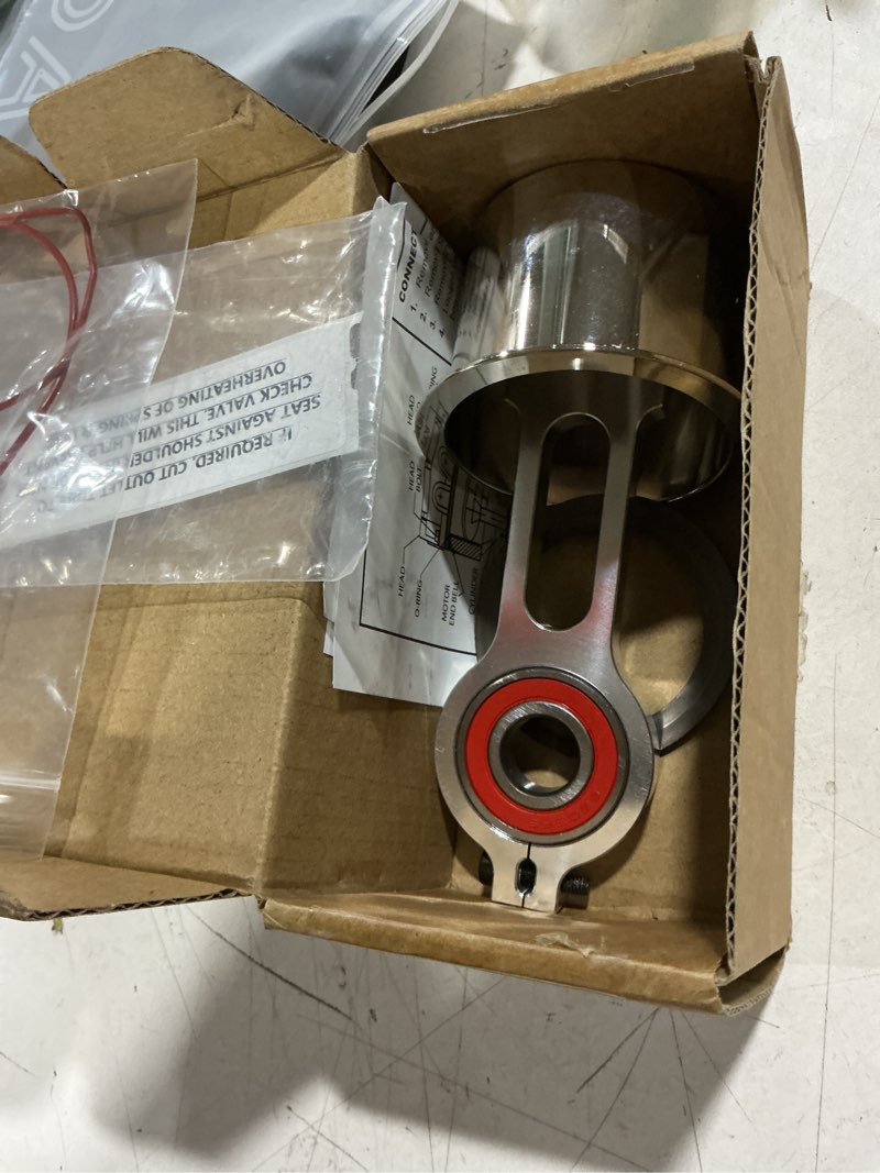 Condition photo showing As Is for kk-4835 compressor piston kit air compressor connecting rod replacement kit for craftsman devildiss dewalt porter cable oil free air compressor pump, replacement for kk-4835 kk-5081 a02743