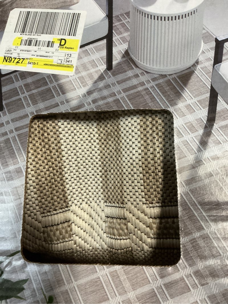 Condition photo showing As Is for my texas house blake outdoor area rug 5' x 7'