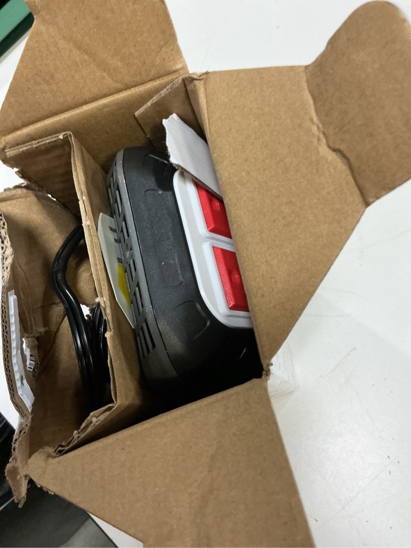 Condition photo showing As Is for vector 500 watt power inverter, dual power inverter, two usb charging ports