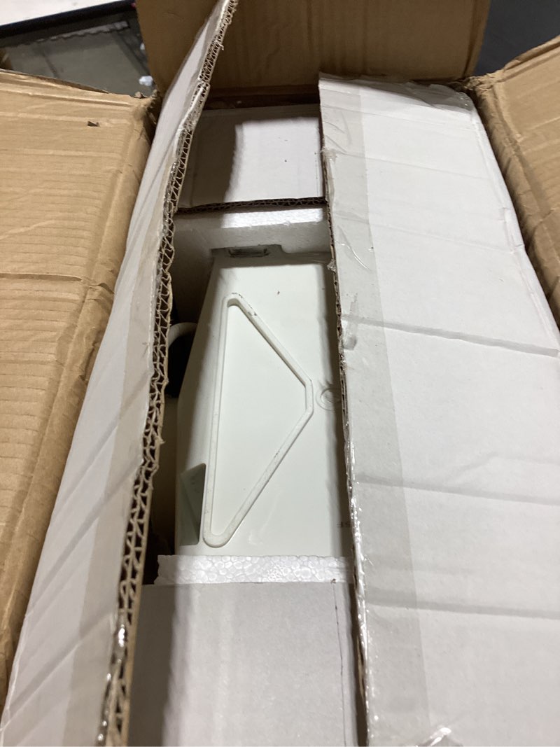 Condition photo showing Good Condition for 1500w macerator pump for conventional toilet with a bottom outlet toilet pump upflush to 32.8ft 2800gph utility sink pump 4 water inlets 2 outlets macerating toilet system for toilet shower kitchen pure white