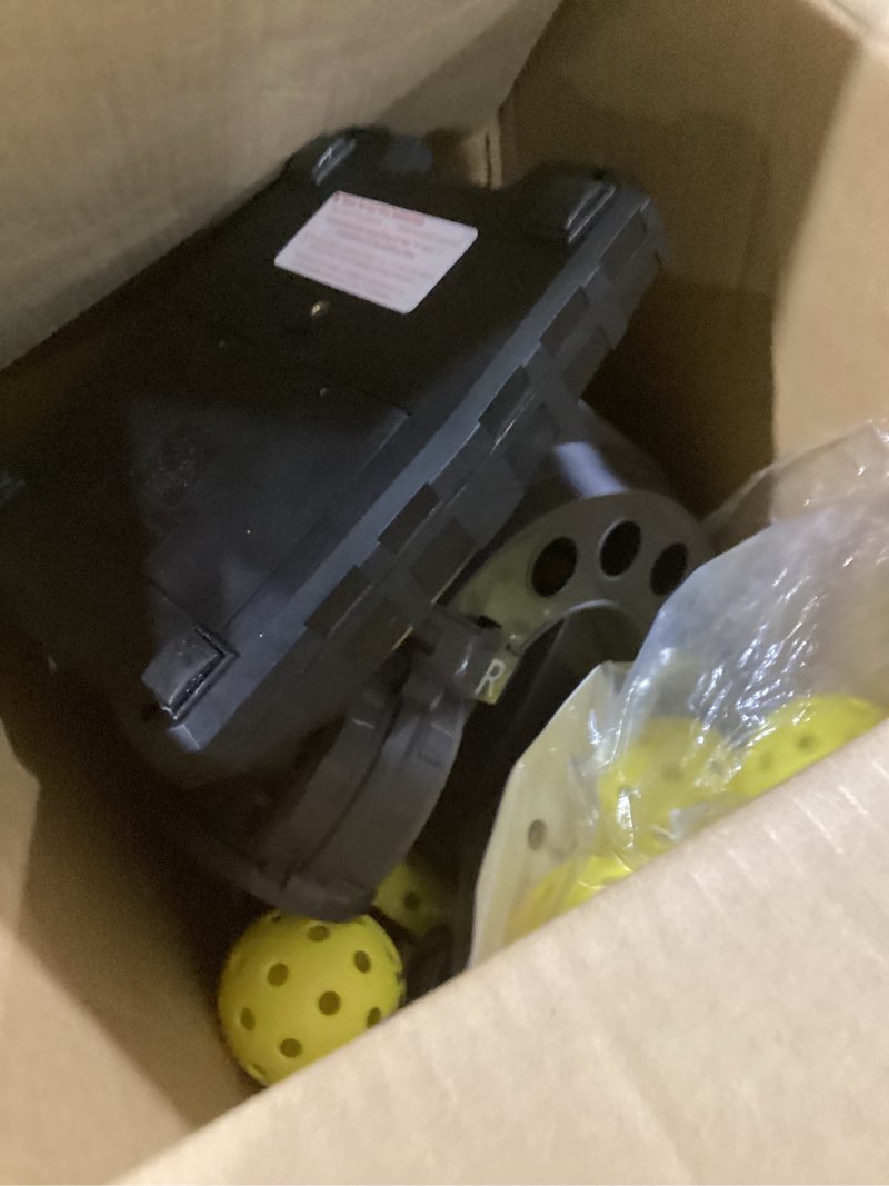 Condition photo showing As Is for franklin sports x-40 outdoor pickleballs - official ball of usa pickleball, app tour + us open - regulation size 100 pack optic yellow