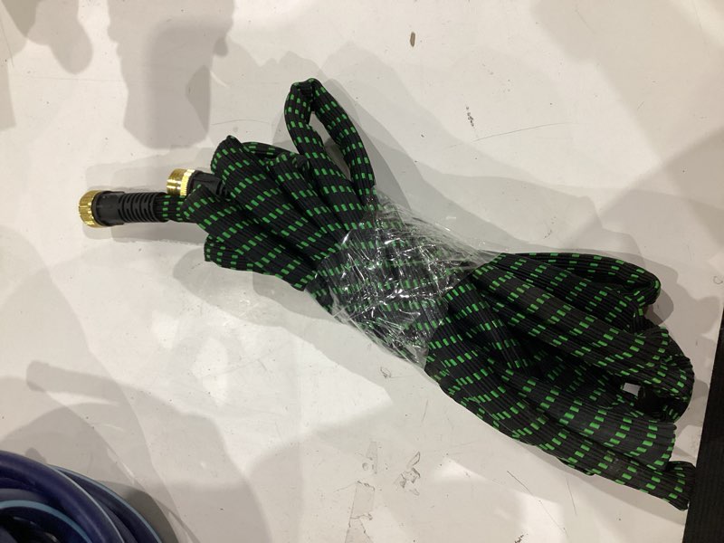 Condition photo showing As Is for power living power living 1-in x 100-ft kink free rubber multiple colors/finishes hose