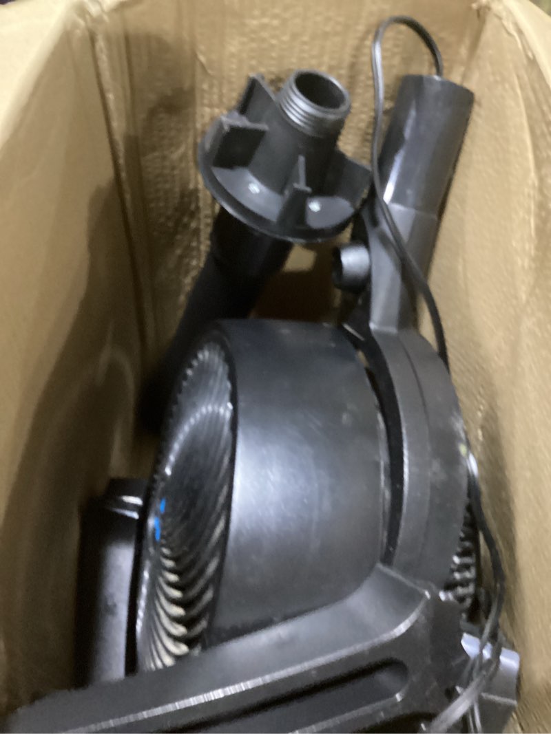 Condition photo showing As Is for Vornado 683 Medium Pedestal Whole Room Air Circulator Fan, 3 Speed Control, Adjustable Standing Height, 32 to 38 Inches, Powerful Pedestal Standing Fan for Bedroom and Home, Quiet Floor Fans, Black