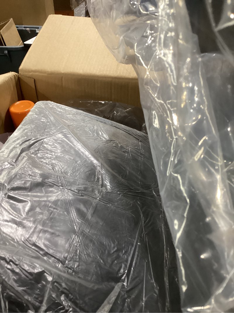 Condition photo showing New/Like New for XXL Ice Bath Tub for Athletes, Compatible with Water Chillers, 186-Gallon Inflatable Cold Plunge Tub with Insulated Lid, Step, Thermometer, Water-Absorbent Mat, Portable for Outdoor & Indoor Recovery Black Ice Barrel with Step