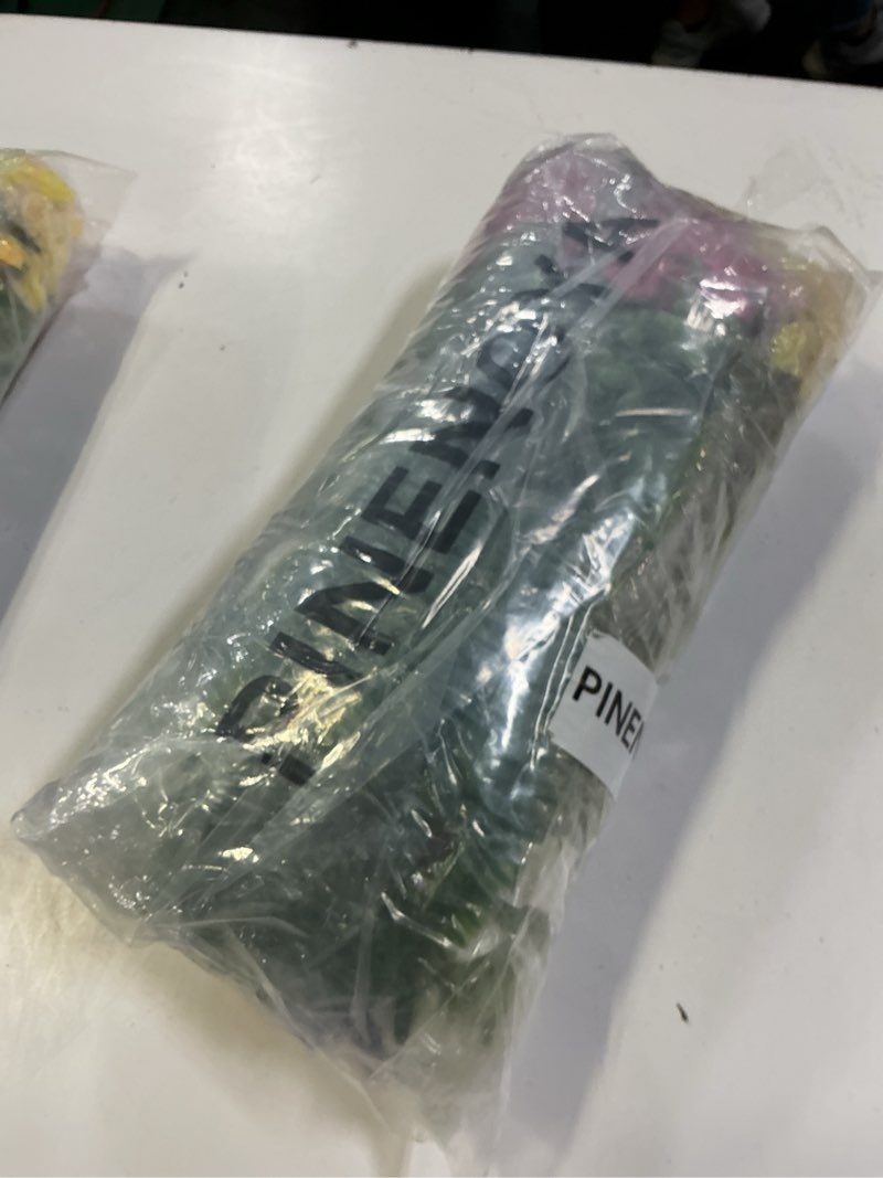 Condition photo showing New/Like New for 16 Bundles Outdoor Artificial Fake Flowers UV Resistant No Fade Plastic Faux Morning Glory Silk Flowers Plants for Home Garden Porch Patio Window Box Hanging Décor (Mix White Purple Fuchsia Yellow)