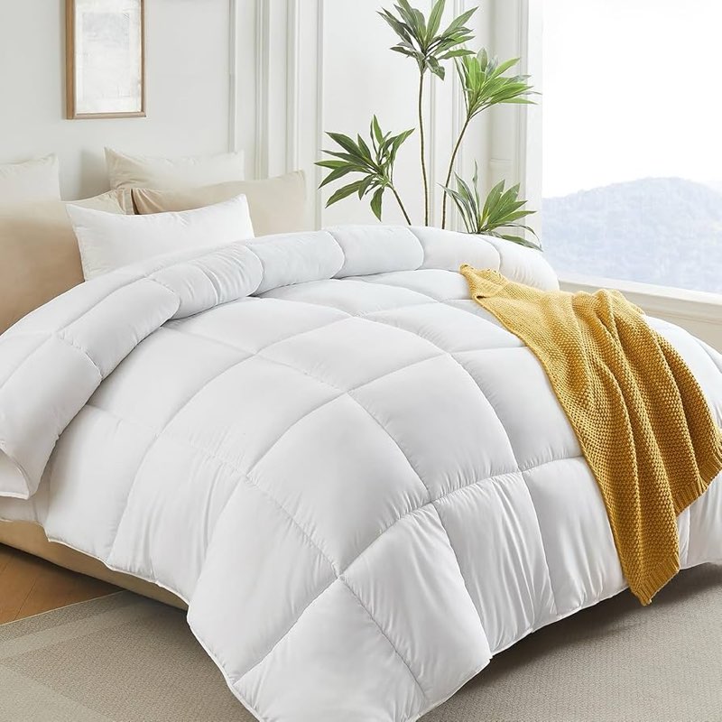 l lovsoul down alternative california king comforter duvet insert,all season duvet insert with corne