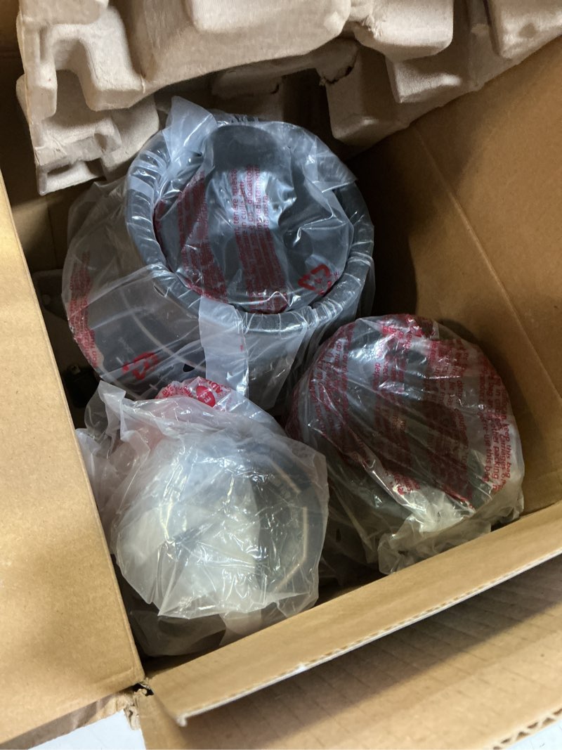 Condition photo showing Good Condition for Ninja BN401 Nutri Pro Compact Personal Blender, Auto-iQ Technology, 1000-Peak-Watts, for Frozen Drinks, Smoothies, Sauces & More, with (2) 24-oz. To-Go Cups & Spout Lids, Cloud Silver