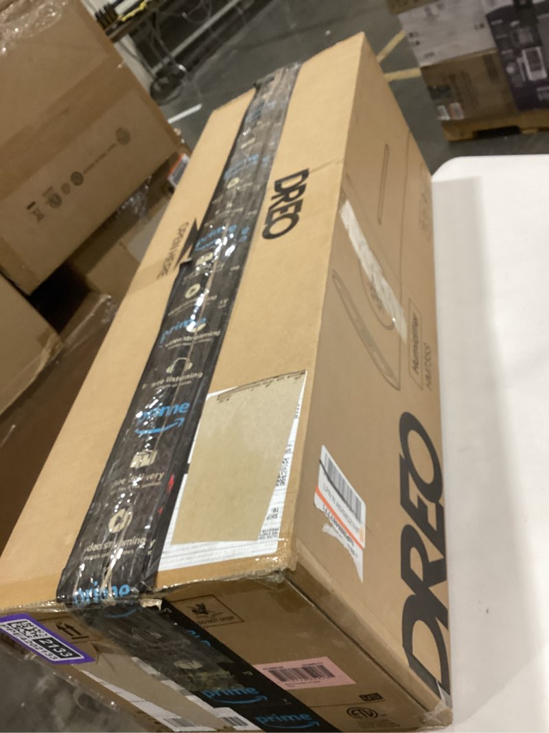 Condition photo showing Good Condition for dreo hm735s 11l smart humidifier large room 700 ft², 100h cool mist air humidifiers for bedroom, top-fill, clean tank technology, 26db, auto mode, aroma box, rgb, remote & app control, baby, white