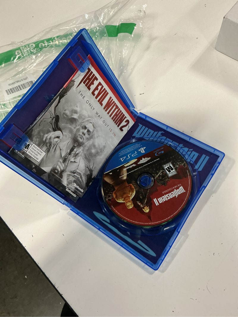 Condition photo showing Good Condition for wolfenstein ii: the new colossus - playstation 4 playstation 4 standard