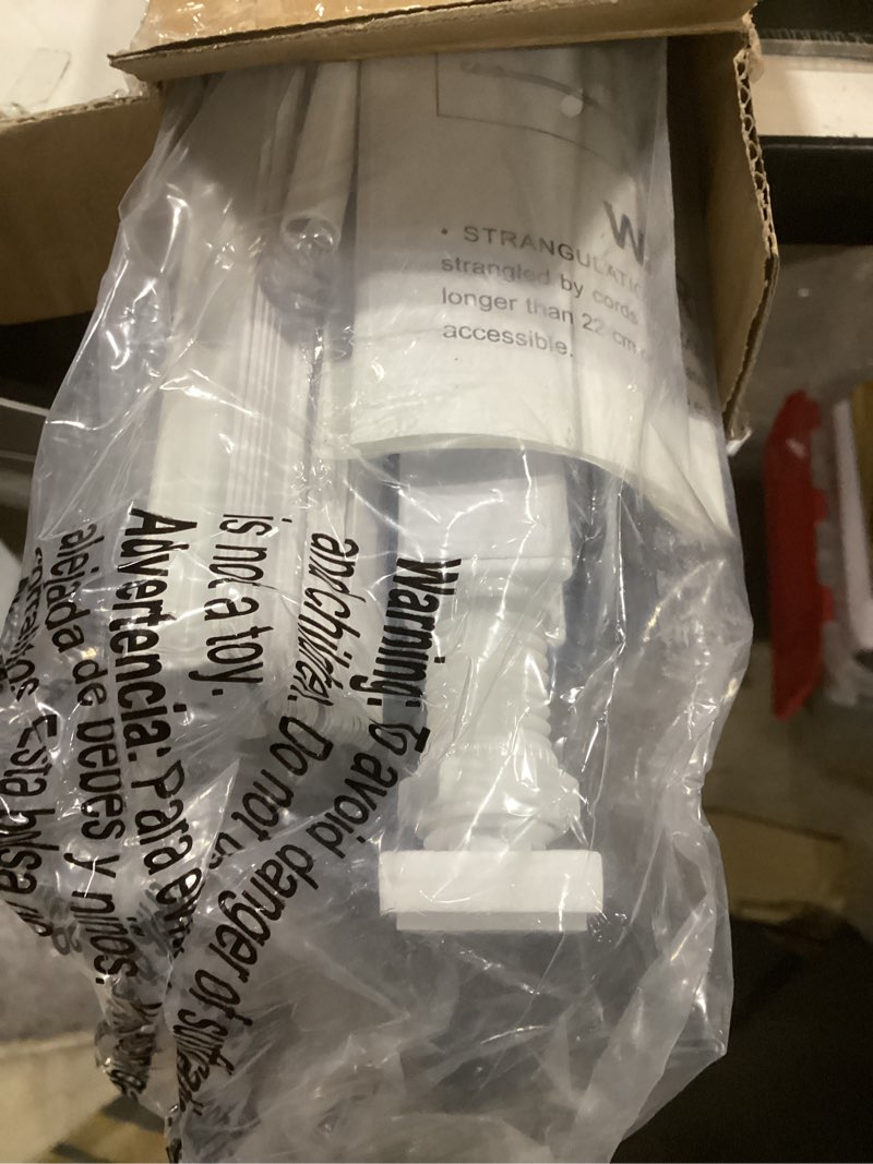 Condition photo showing Good Condition for lazblinds no tools no drill 1" vinyl mini blinds, cordless blinds for windows, light filtering horizontal window blinds & shades, 22" w x 36" h, white cordless-white 22" w x 36" h