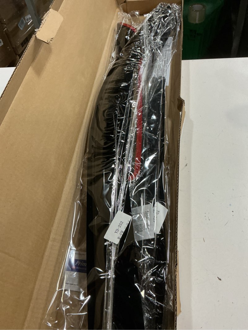Condition photo showing New/Like New for window visors rain guards for 2019-2025 dodge ram 1500 quad cab (new body style), window vent wind deflectors visors shades for 19-25 ram 1500 (2 full-size doors, 2 half-size doors) 2019-2025 ram 1500 quad cab