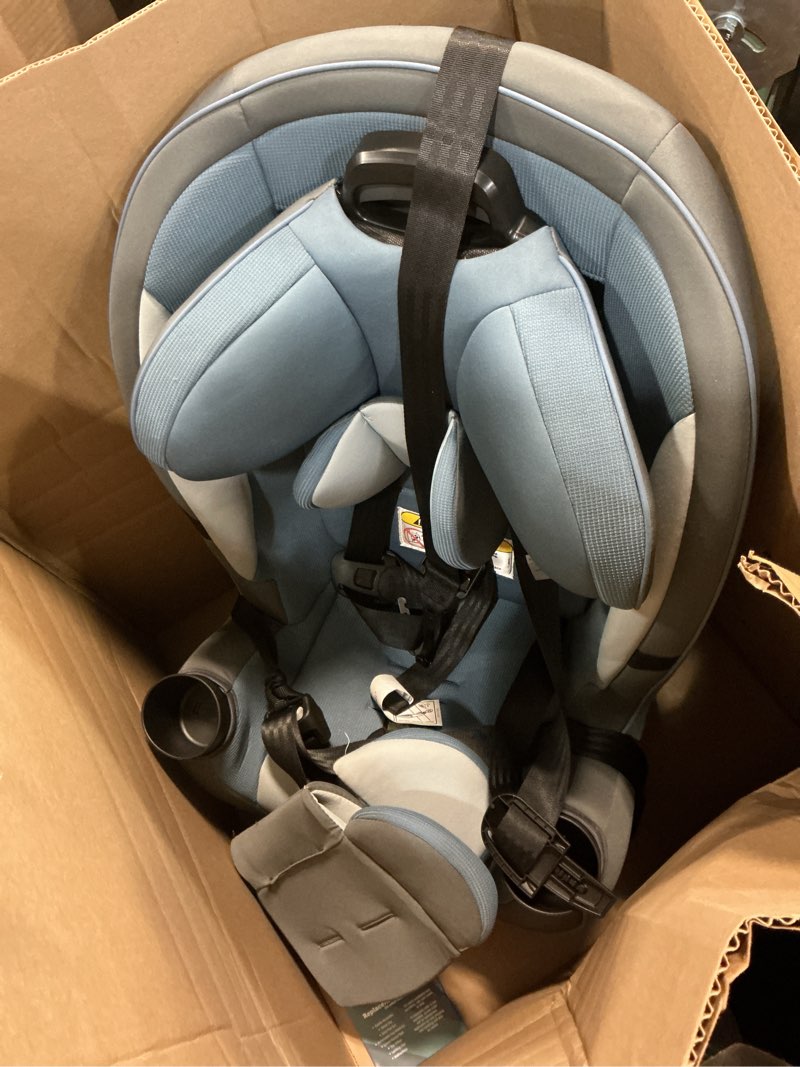 Condition photo showing Good Condition for Safety 1st Grow and Go All-in-One Slim Convertible Car Seat, Rear Facing, 5-40 lbs, Forward Facing (30–65 lbs), High Back Booster Seat 40-100 pounds, Alaskan Blue Alaskan Blue Original