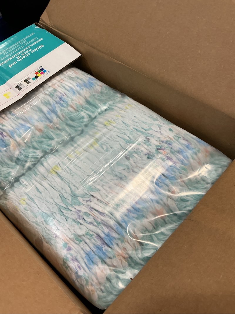 Condition photo showing New/Like New for pampers training pants - easy ups boys & girls bluey - size 3t-4t, 124 count, children's potty underwear (packaging may vary) 3t-4t 124