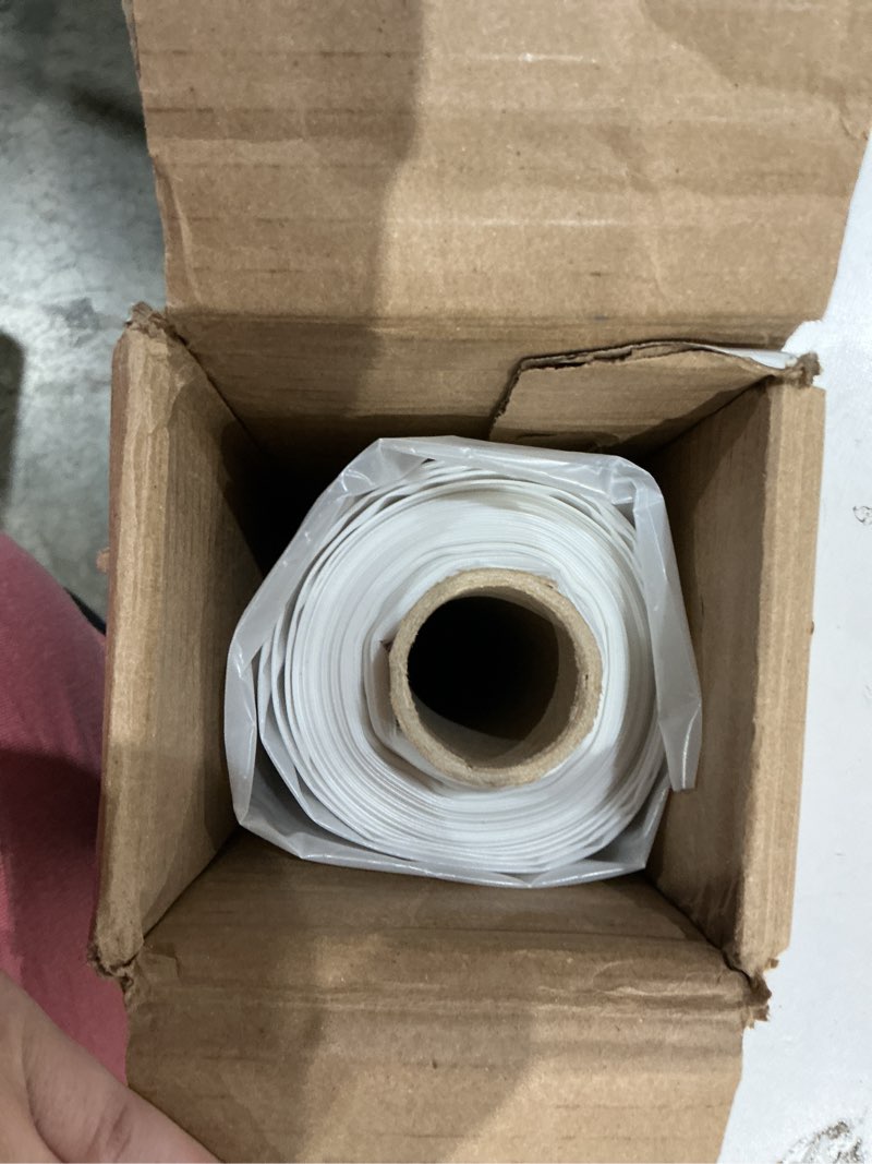 Condition photo showing Good Condition for plastic sheeting 4 mil, 6' x 50' (300 sq. ft.) - thick semi-clear plastic sheeting for construction & painting - thick plastic sheeting for drop cloth - heavy duty ldpe film roll by idl packaging clear 4 mil x 6' x 50' 1 roll