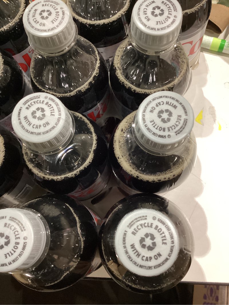 Condition photo showing As Is for Diet Coke Diet Soda, 16.9 fl oz Bottles, 6 Pack - Cola Soft Drinks Diet Coke 16.9 fl oz (Pack of 6)