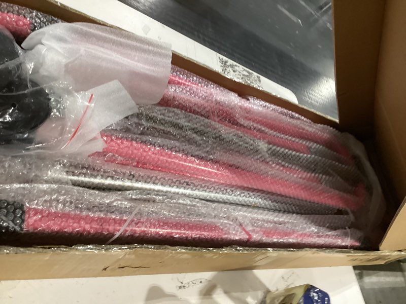 Condition photo showing Good Condition for Foldable Gymnastics Bar, 5-Height Adjustable Gymnastic Bars for Kids at Home,Robust & Stable for Indoor/Outdoor Using,Weight Limit 140LBS Pink