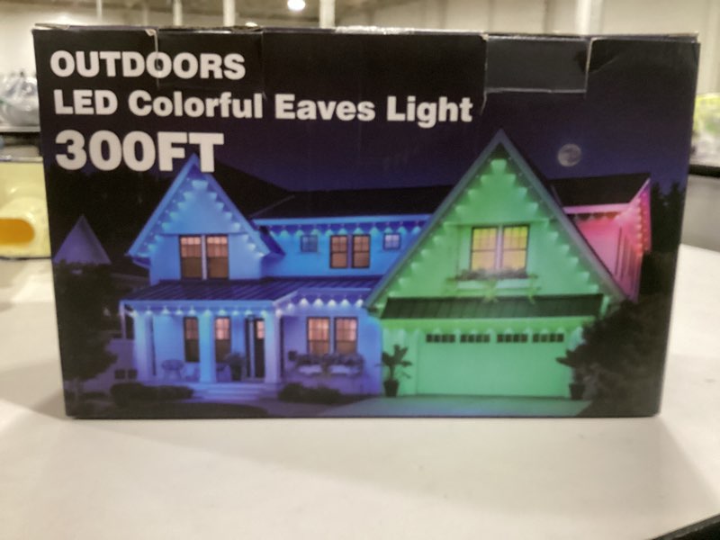 LETIANPAI 300FT Permanent Outdoor Lights,RGB Eaves Light with App Control Remote,DIY Scene Modes IP6