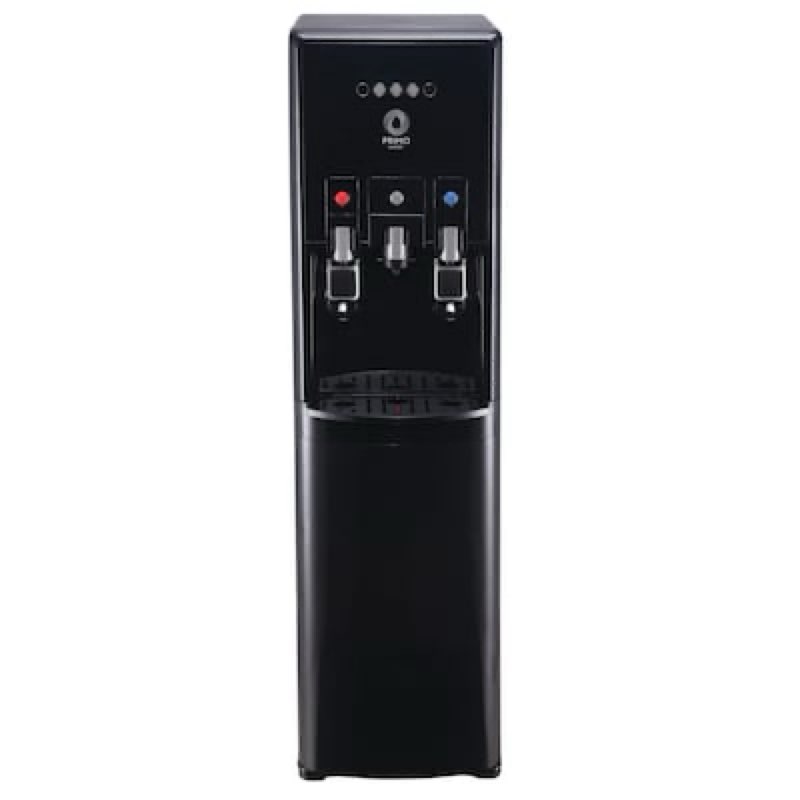 primo bottom load htrio single-serve coffee maker black water cooler