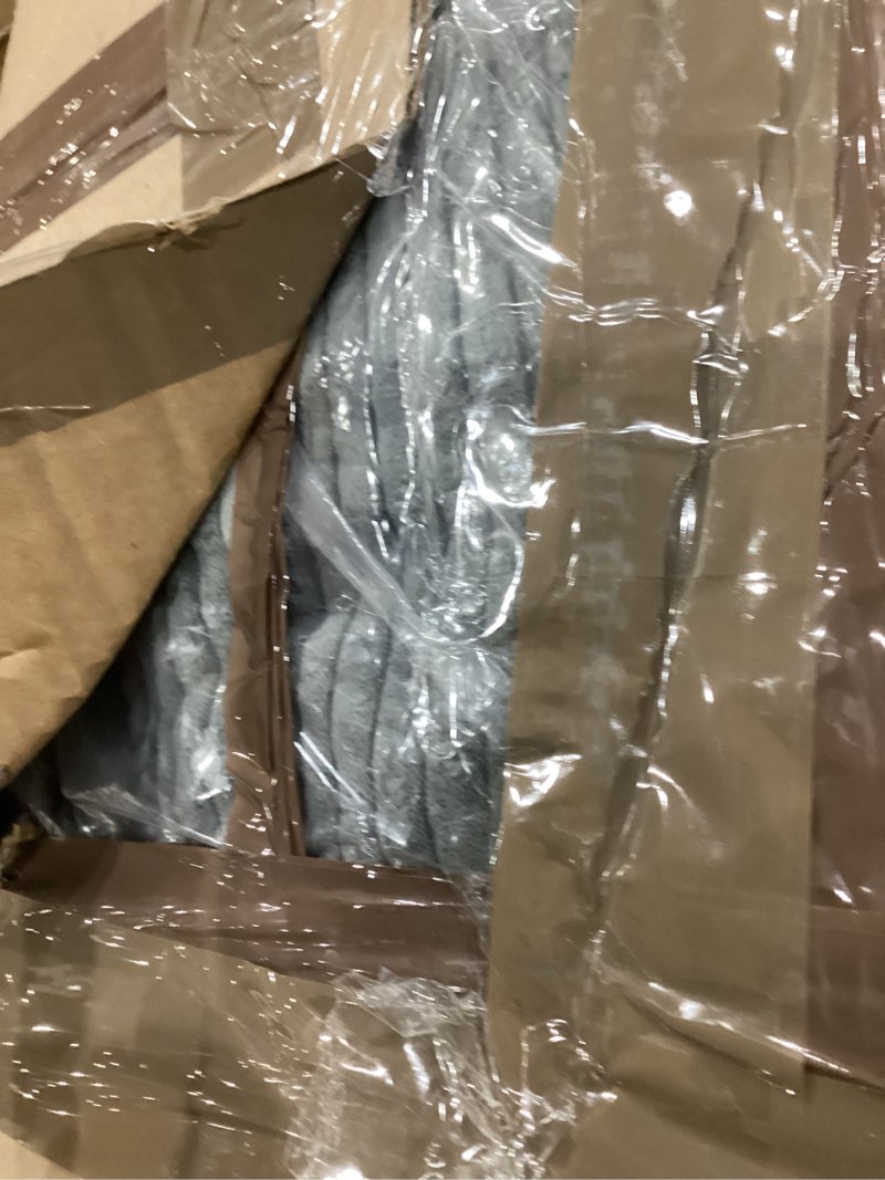 Condition photo showing Good Condition for MAXYOYO Folding Sofa Bed, L-Shaped Convertible Sofa Bed with Armrest Foldable Sleeper Sofa with Pillow, Portable Fold Out Chair Bed Comfy Floor Lounge for Living Room Bedroom, Dark Grey