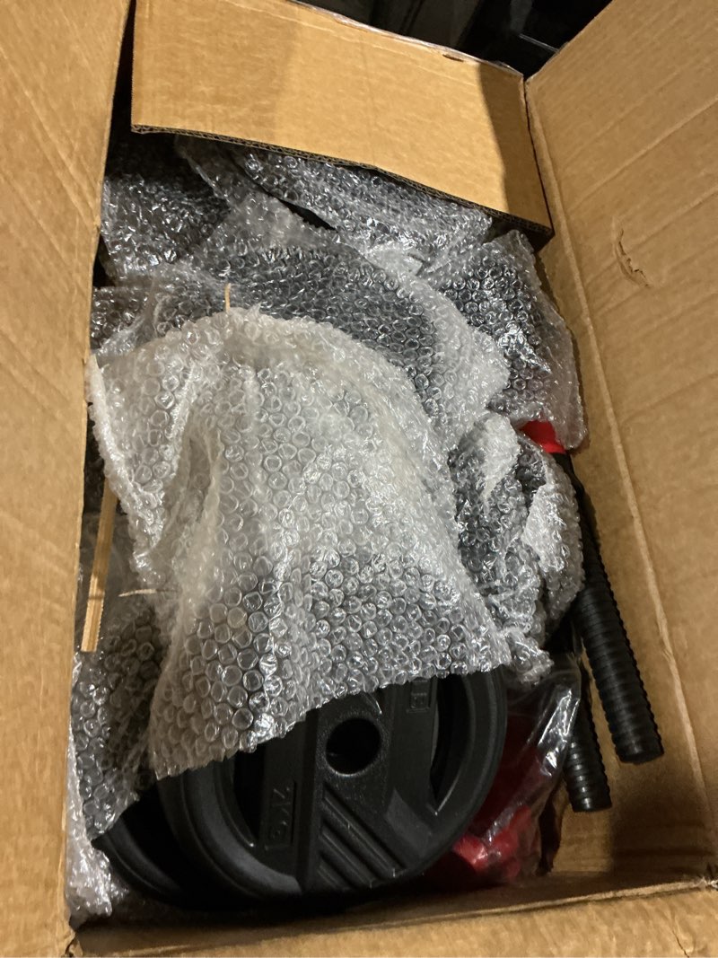 Condition photo showing Good Condition for Adjustable Dumbbell Set, 20/30/45/70/90lbs Free Weight Set With Double Locknut, 5-in-1 Dumbbells Set Includes Barbell, Kettlebells, Push up Stand, Weight Plate, Fitness Exercise for Home Gym Suitable Men/Women