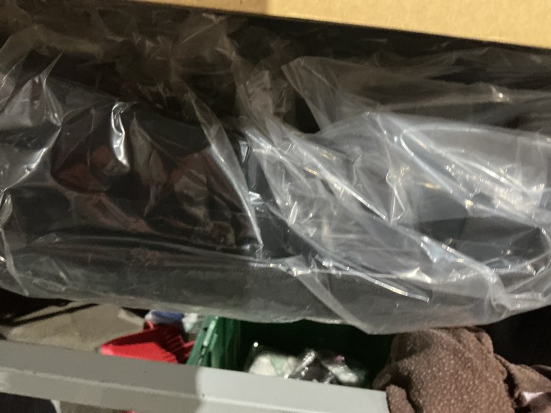 Condition photo showing Good Condition for Mind Reader Foot Rest, Under Desk at Work, Ergonomic, Height Adjustable, Office, Plastic, 18" L x 13.5" W x 6.5" H, Black 18"L x 13.5"W x 6.5"H