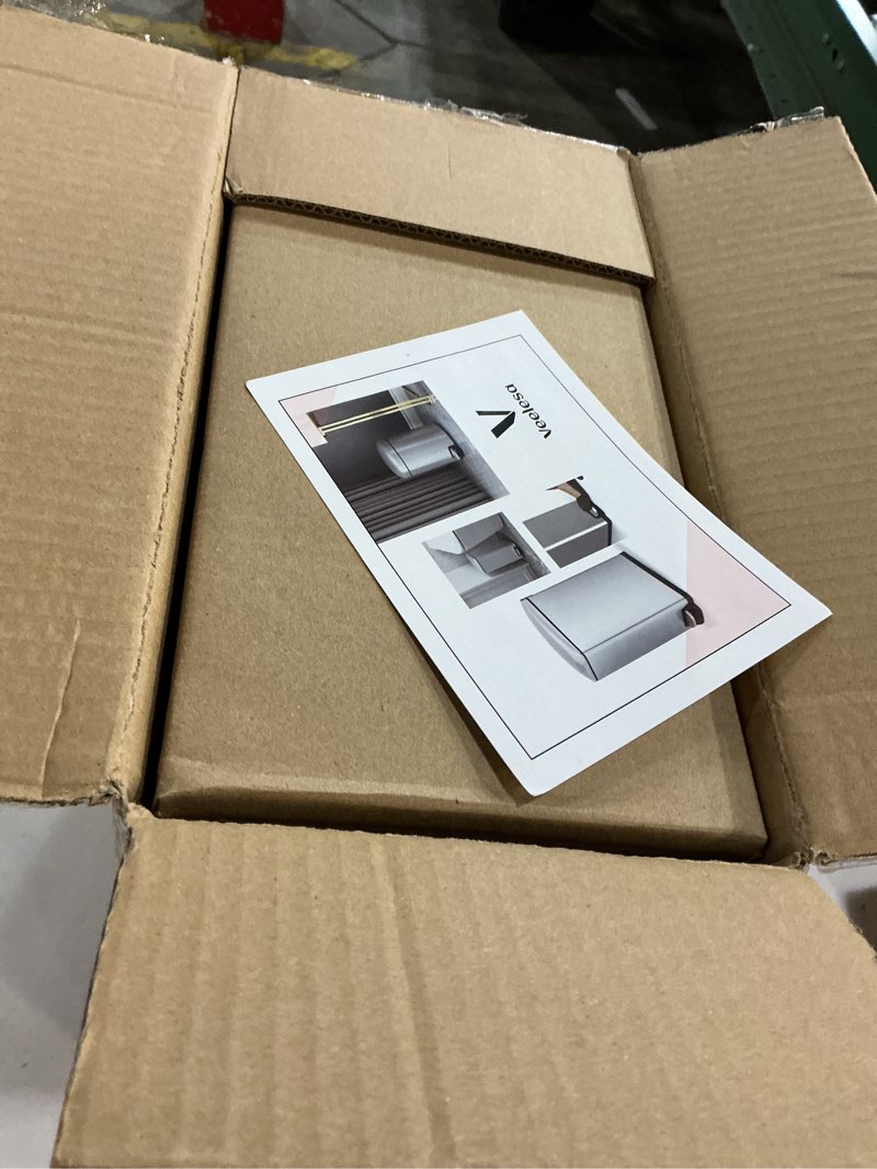 Condition photo showing New/Like New for Slim Bathroom Trash Can with Soft Close Lid, 1.6 Gallon Stainless Steel Garbage Can with Removable Inner Bucket, Durable Step Pedal, Small Trash Bins for Toilet, Bedroom, Kitchen, Office 1.6 Gallon Silver