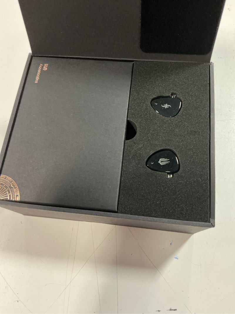 Condition photo showing New/Like New for linsoul simgot em6l 1dd + 4ba hybrid driver in-ear monitor, gaming earbud, hifi iem earphone with 3d-printed resin housing, detachable ofc silver-plated cable for musician audiophile